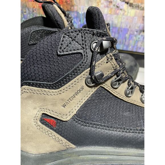 Red Wing Shoes ASTMF 2413-11 Brown Steel Toe Boots Size 9 EE main image 7